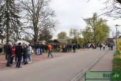 Dorfteich-Meuschau-Osterfeuer