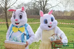 Zwei-Osterhasen