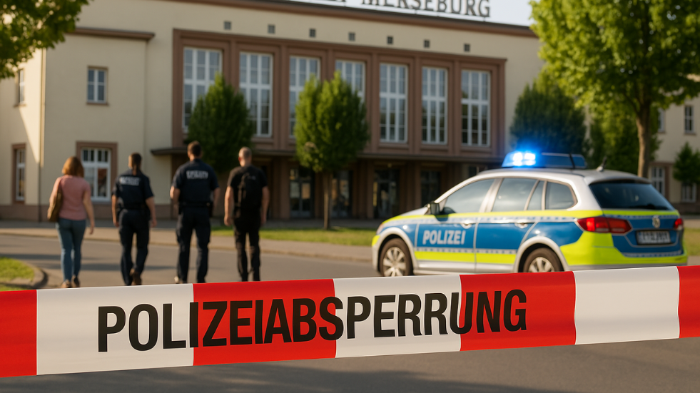 Exhibitionistische Handlung am Bahnhof Merseburg – Polizei griff ein