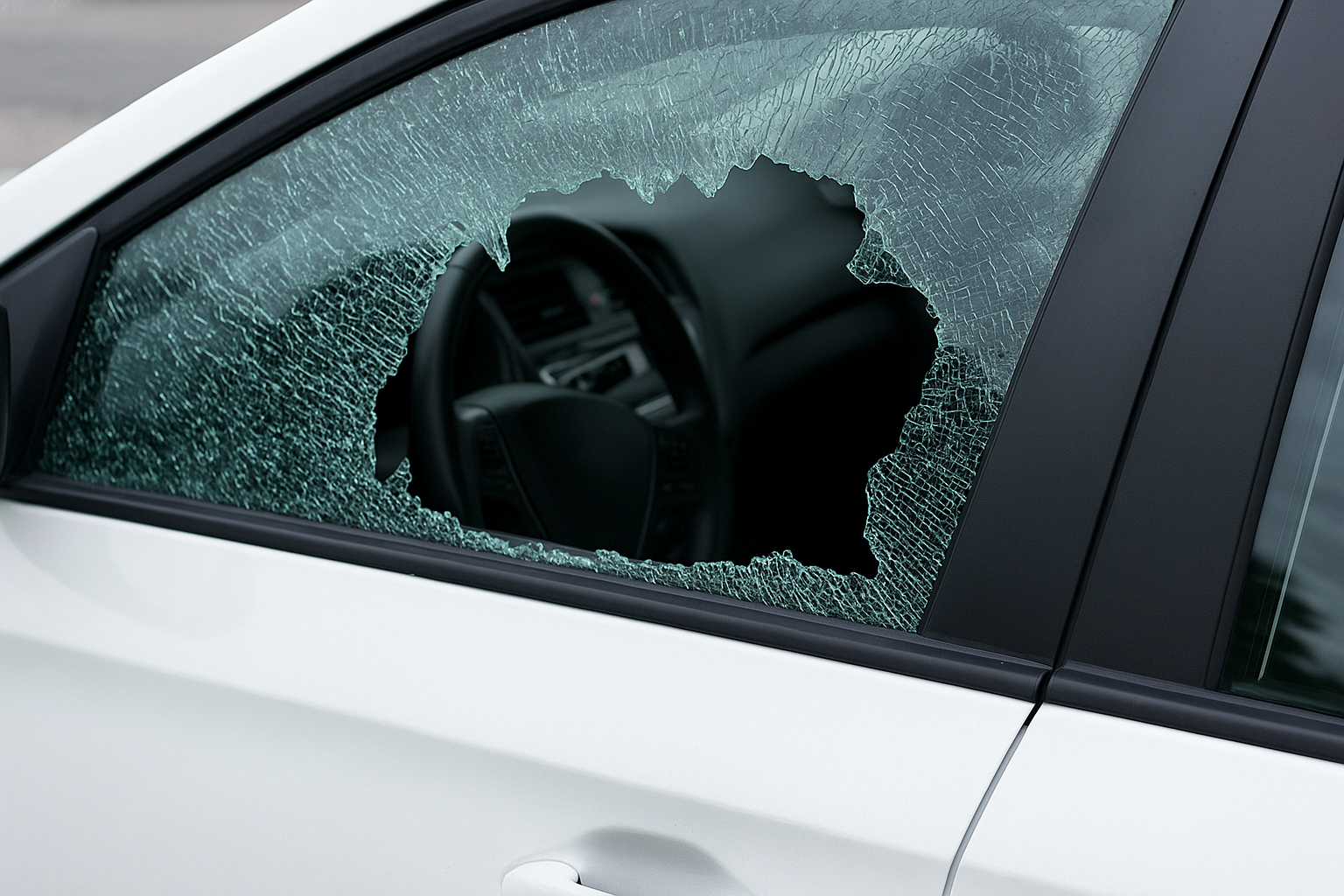 Besonders schwerer Diebstahl in Merseburg – Autoscheibe eingeschlagen