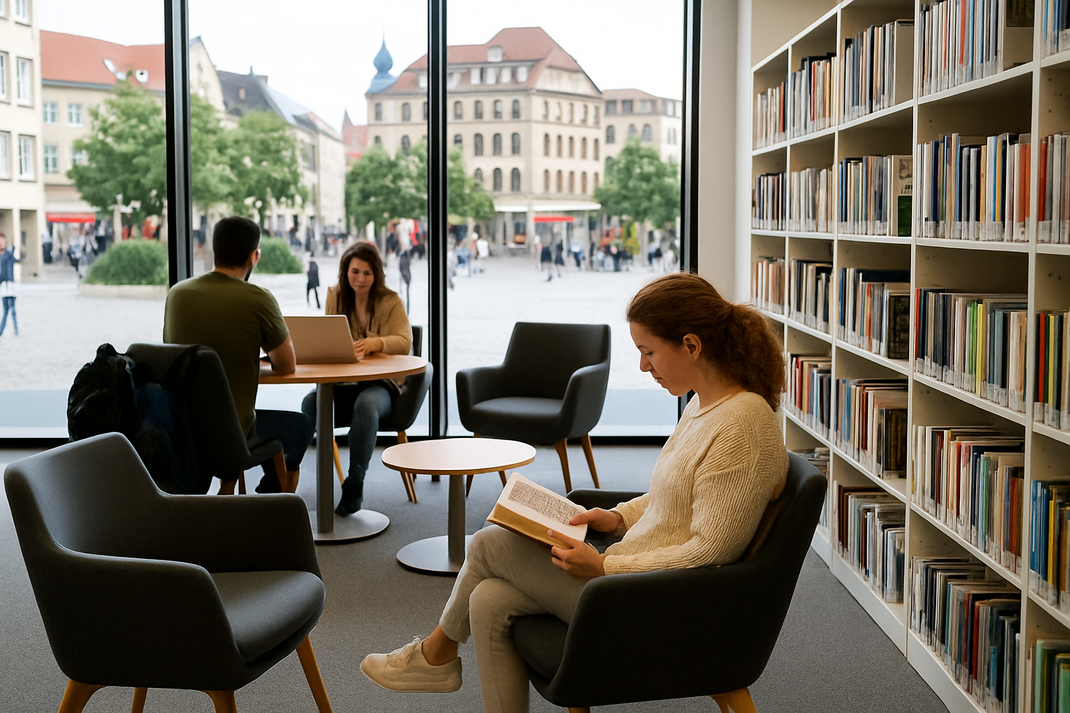 Stadtbibliothek Merseburg – Neustart in der Klia-Passage geplant