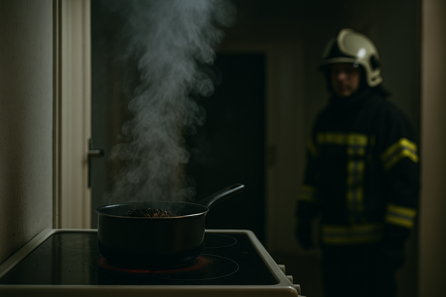 Brandgeruch im Mehrfamilienhaus – Mann aus Wohnung gerettet