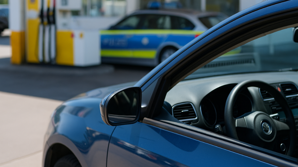 Angriff an Tankstelle: Mann in Merseburg verletzt