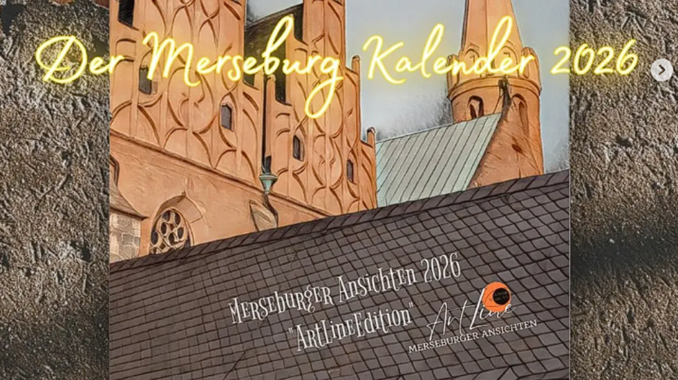 Merseburg-Kalender 2026: Kunstvolle Ansichten einer besonderen Stadt