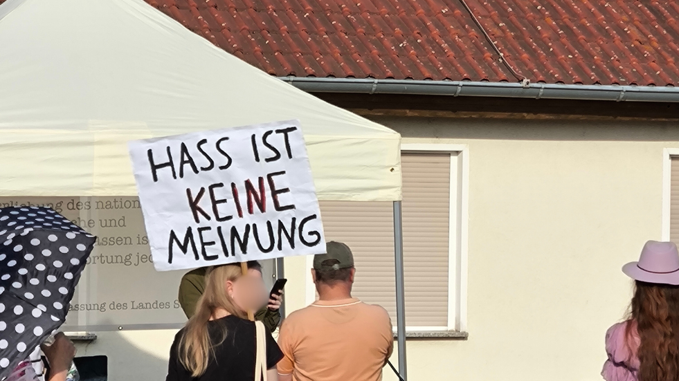 Wieder Proteste gegen die AfD – diesmal in Braunsbedra