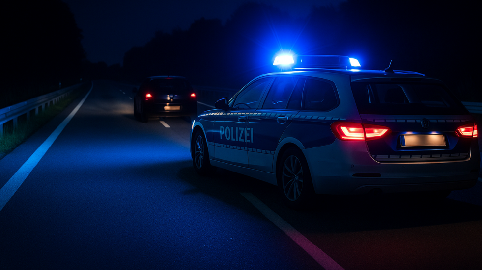 1,67 Promille: Polizei stoppt alkoholisierte Autofahrt auf B181 bei Merseburg