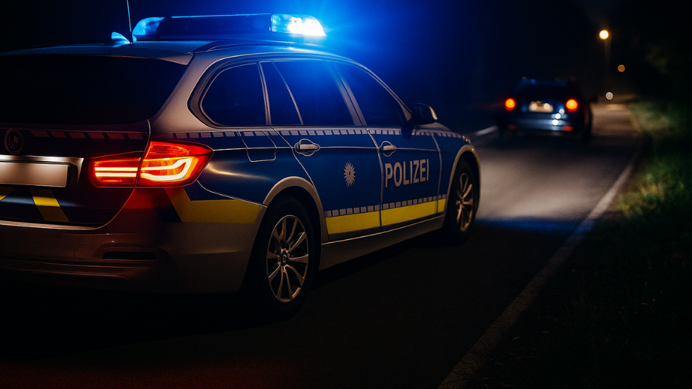 Raser flüchtet vor Kontrolle – Polizei stellt gestohlenes Auto sicher