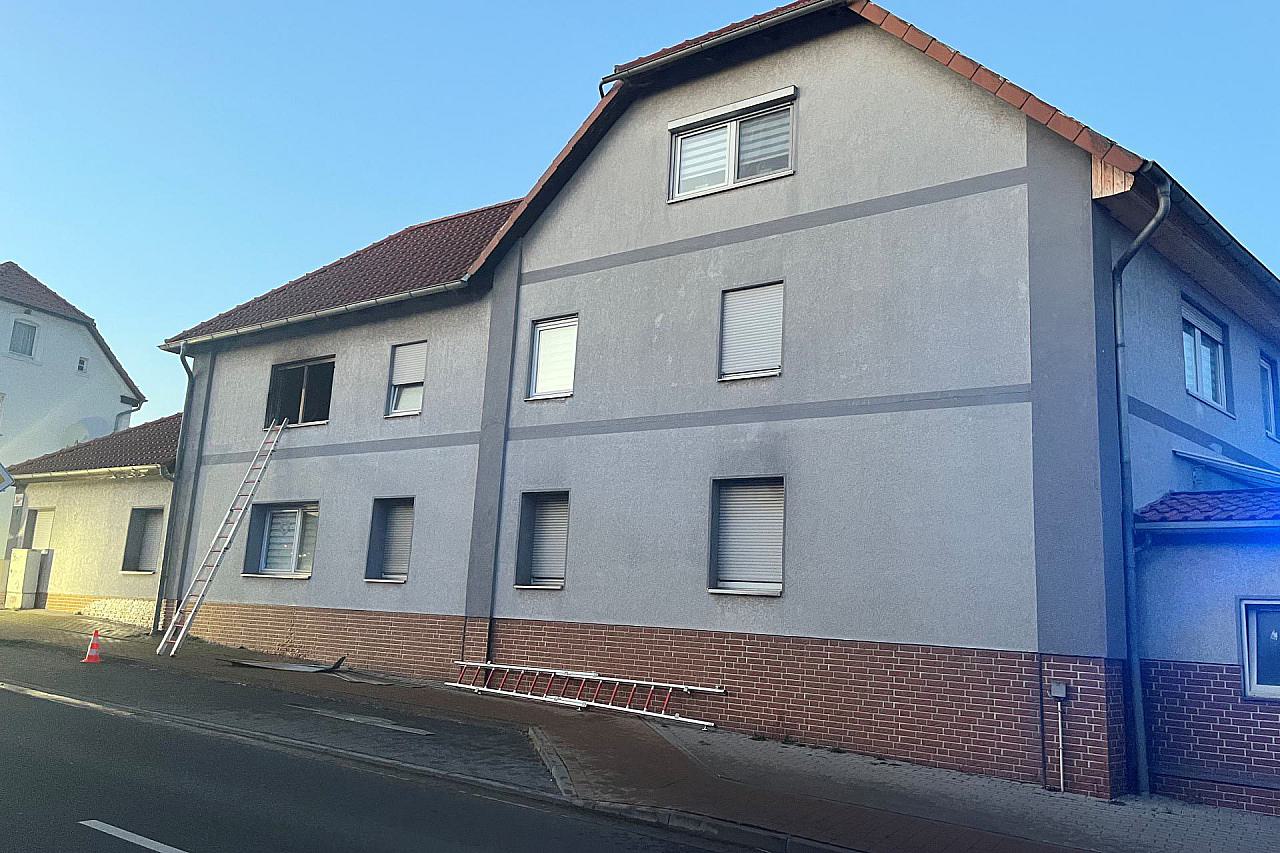 Brand in Mehrfamilienhaus in Ottleben verursacht hohen Sachschaden