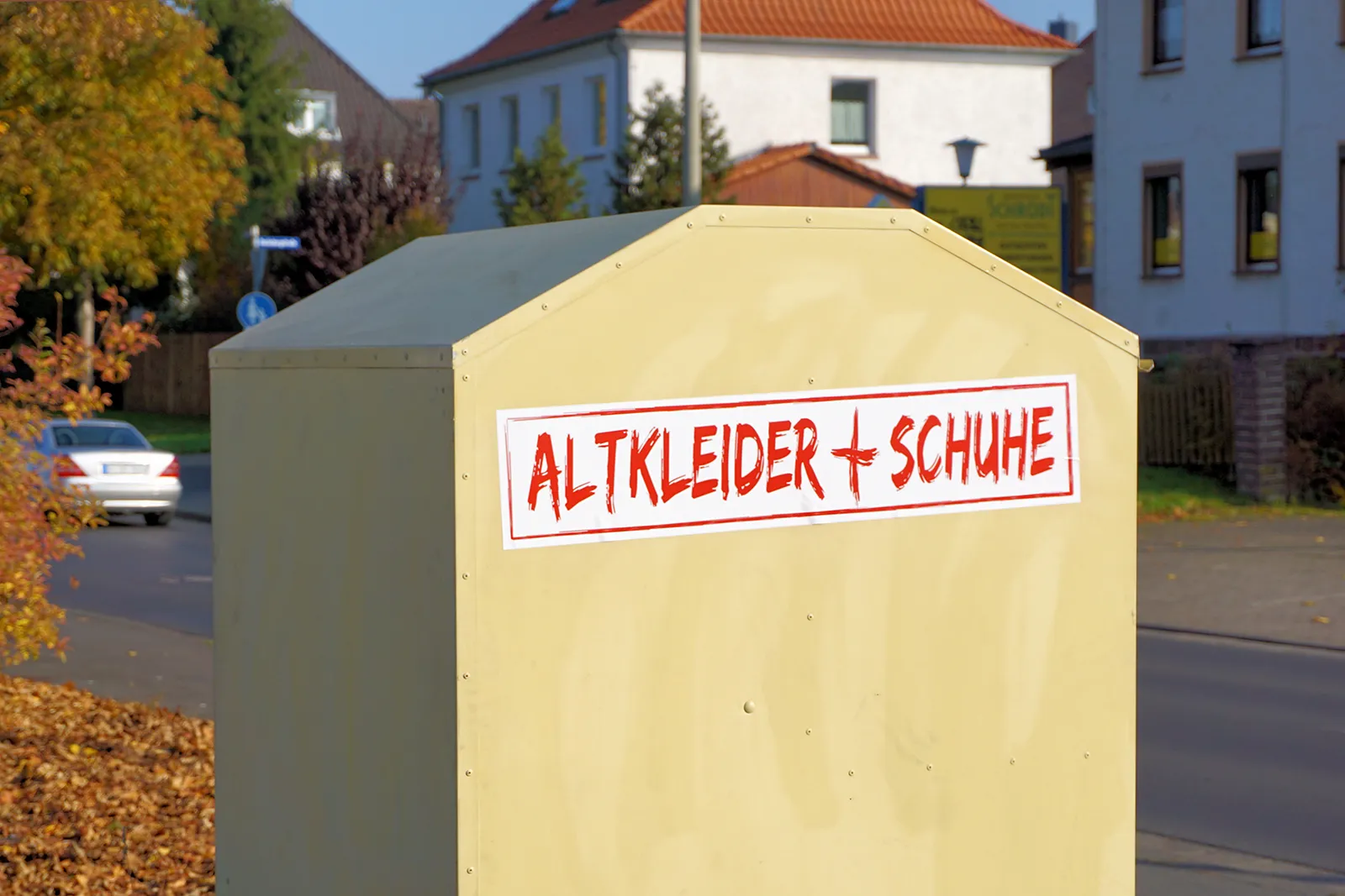 Hier stehen Merseburgs Altkleidercontainer – die 13 Standorte im Überblick