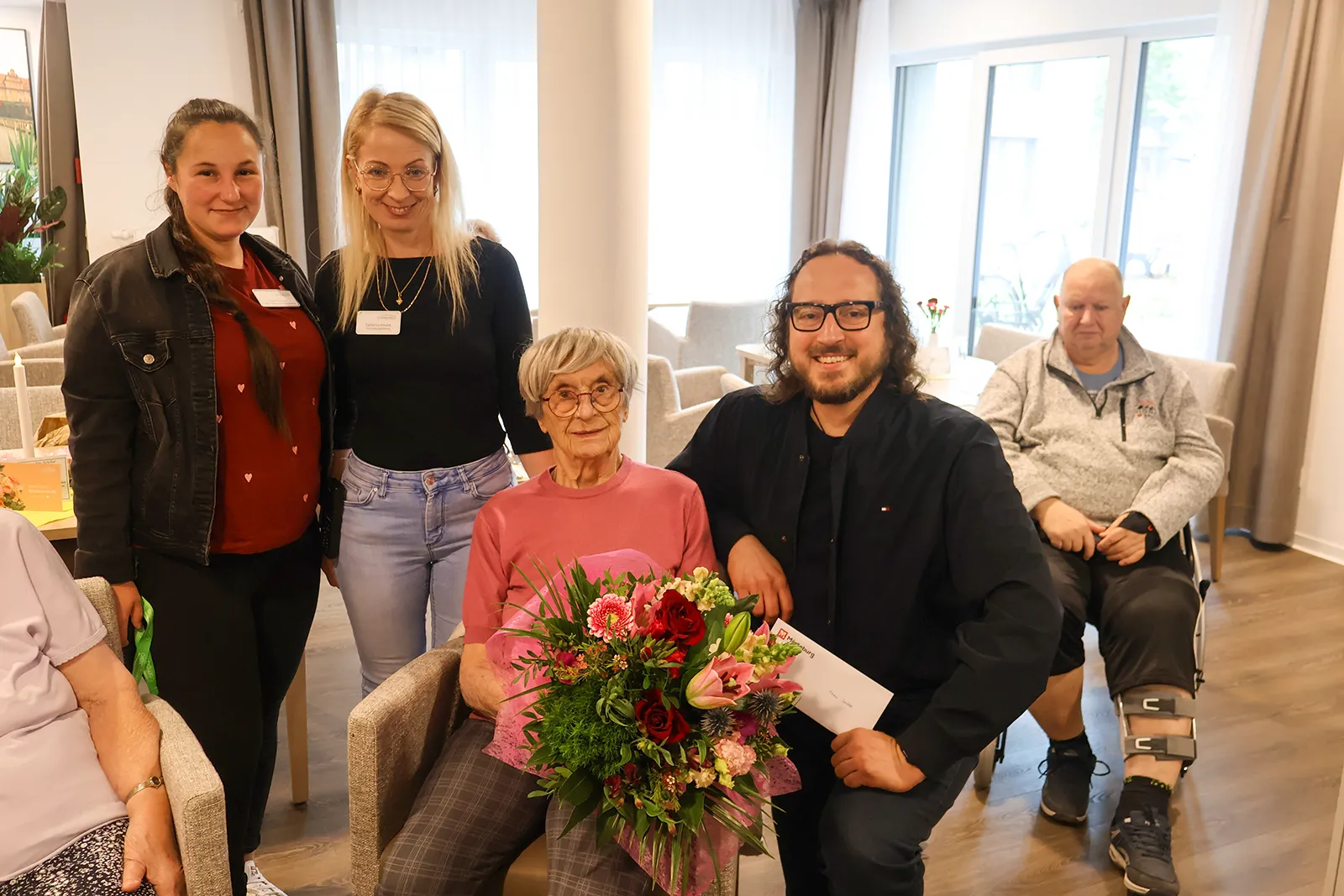 Oberbürgermeister gratuliert: 101. Geburtstag in der Seniorenresidenz Merseburg