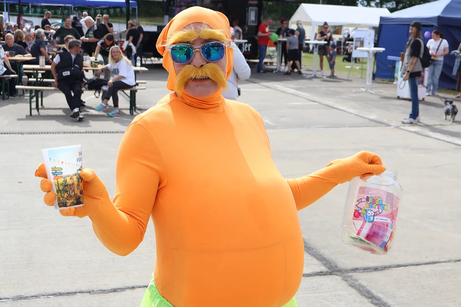 Merseburger Familien- und Vereinsfest bringt Ehrenamt auf die Radrennbahn