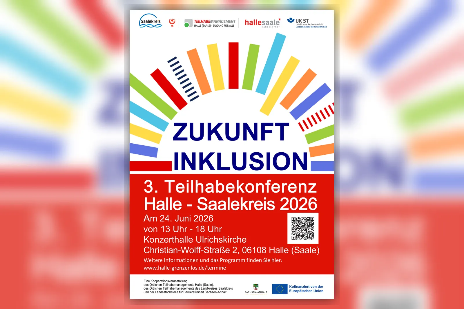 „Zukunft Inklusion“: Halle und Saalekreis laden zur dritten Teilhabekonferenz