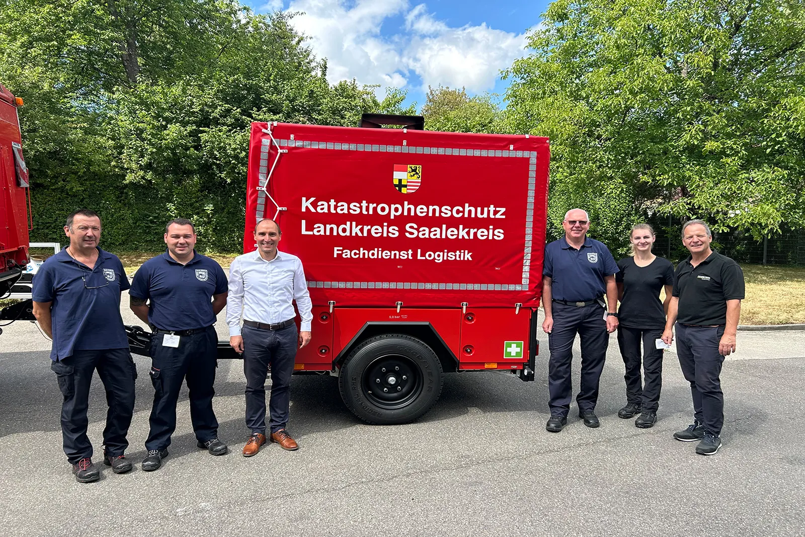 Nach 40 Jahren ersetzt: Döllnitzer Feuerwehr bekommt neuen Feldkochherd